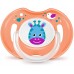 BABY BPC 6302 Cumlík ortodontický s krytom 0m +, oranžový 42002154