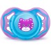 BABY BPC 6313 Cumlík ortodontický s krytom 6m +, modrofialový 42002165