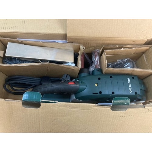 BAZÁR Metabo 600375000 BAE 75 Pásová brúska 1010 W PO SERVISE!!