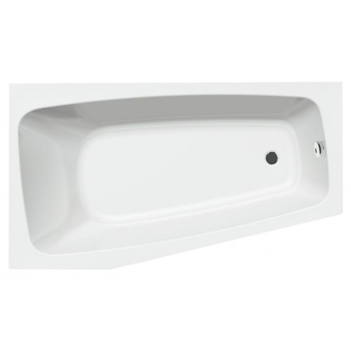 AQUALINE BEROUNKA vaňa excentrická 160x90x42cm, pravá, A1691
