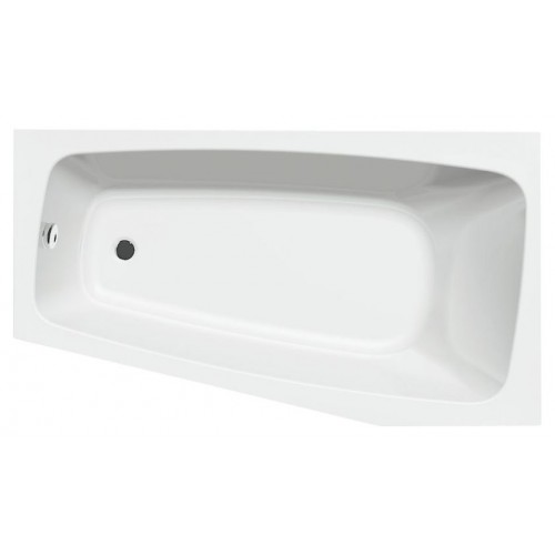 AQUALINE BEROUNKA vaňa excentrická 160x90x42cm, pravá, A1691