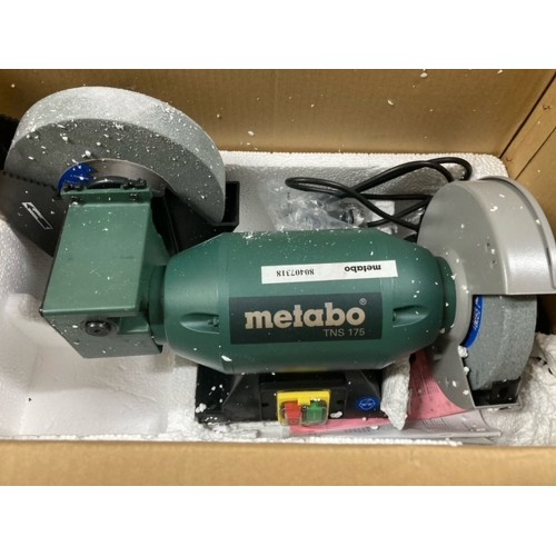 BAZÁR Metabo 611750000 TNS 175 Dvojkotúčová brúska 500W 1X VYSKÚŠANÉ!!