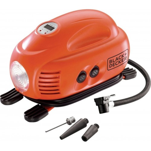 Black & Decker ASI200 Kompresor (12V/8,3bar/9,5l/min) Black & Decker ASI200 Kompresor (12V/8,3bar/9,5l/min)