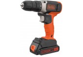 Black & Decker BCD001C1 Akumulátorová vŕtačka (37Nm/18V/1x1,5Ah)