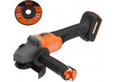 Black & Decker BCG6L8N Akumulátorová bezuhlíková uhlová brúska (18V/bez aku)
