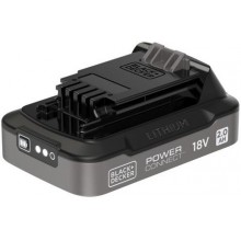 Black & Decker BDL2018S Akumulátor Li-lon (18V/2,0Ah) s ukazovateľom nabitia