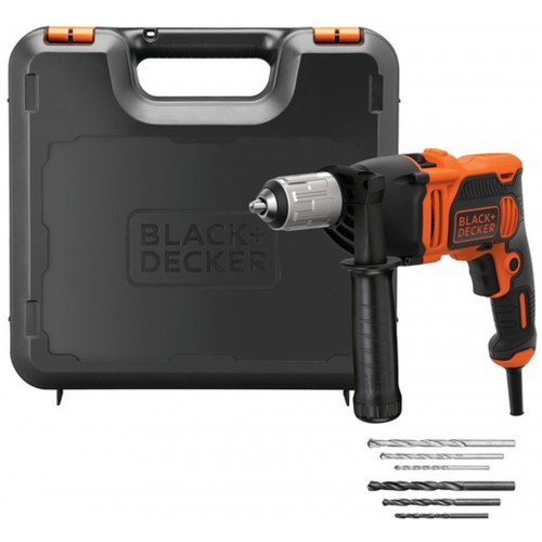 Black & Decker BEH850K Príklepová vŕtačka (850 W/13 mm), kufor