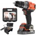 Black & Decker BLD683D1XK Aku bezuhlíková príklepová vŕtačka (50Nm/18V/1x2,0Ah), kufor