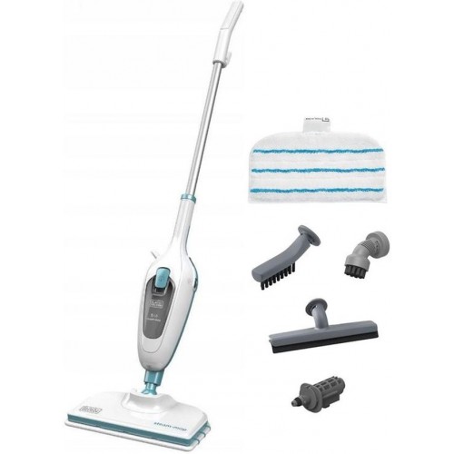 Black & Decker FSMH13E5 Parný mop kombinovaný s parným čističom (1300W/0,38L)