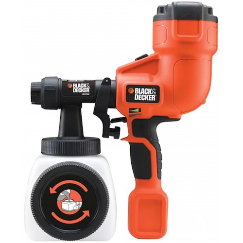 Black & Decker HVLP200 Maliarska striekacia pištoľ (400W/1200ml) Black & Decker HVLP200 Maliarska striekacia pištoľ (400W/1200ml)