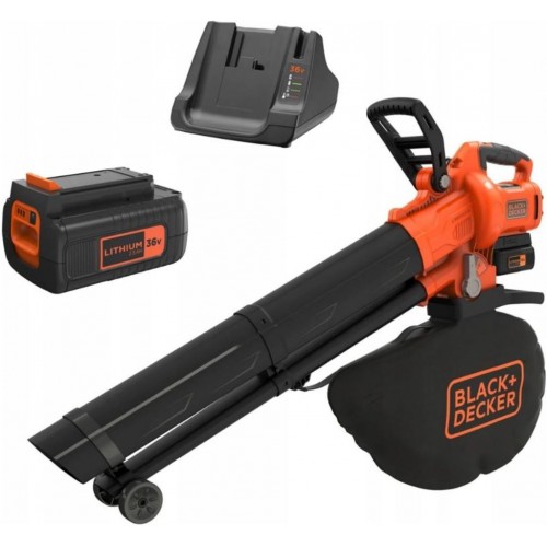 Black & Decker BCBLV3625L1 Aku fukár/vysávač (36V/1x2,5Ah/45l)