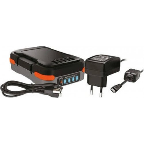Black & Decker BDCB12B Akumulátor 12V USB / 1,5 Ah, USB kábel, ukazovateľ stavu nabitia