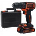 Black & Decker BDCDC18K-QW Aku vŕtačka (1x1,5Ah/18V) kufor