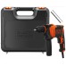 Black & Decker BEH550K Príklepová vŕtačka (17Nm/550W) kufor