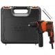 Black & Decker BEH550K Príklepová vŕtačka (17Nm/550W) kufor