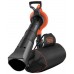 BAZÁR Black & Decker GW3031BP Záhradný vysávač a fukár , 3000W, 72l BEZ ORIG. OBALU!!