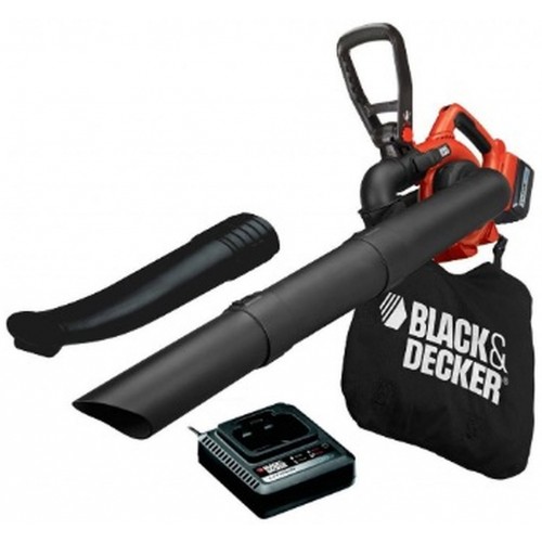BAZÁR BLACK & DECKER Aku záhradné vysávač a fukár GWC3600L20 1x POUŽÍVANÉ, BEZ ORIG. OB