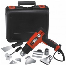 Black & Decker KX2200K Teplovzdušná pištoľ (65°C-645°C/2000W) kufor