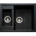 BLANCO METRA 6 drez antracit sifón komplet 516179