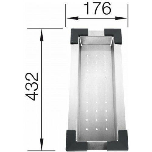 BLANCO Miska do hl. drezu a príd. vaničky nerez kBlanco SUBLINE keramika 514542 BLANCO Miska do hl. drezu a príd. vaničky nerez kBlanco SUBLINE keramika 514542