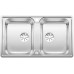 BLANCO Classima 8 IF Infini nerez kartáčovaný obojstr. prev. s exc. PushControl 525331