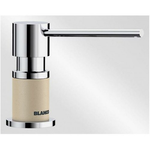 BLANCO Dávkovač LATO SILGRANIT / chróm béžová champagne 525813 BLANCO Dávkovač LATO SILGRANIT / chróm béžová champagne 525813