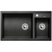 BLANCO METRA 9 SILGRANIT čierna drez vľavo 525936