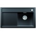 BLANCO ZENAR 45 S-F InFino Silgranit čierna drez vpravo s exc. a kráj. doska drevo 526042