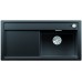 BLANCO ZENAR XL 6 S-F InFino Silgranit čierna drez vpravo s exc. a kráj.doska drevo 526067