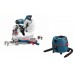 BOSCH GCM 12 GDL Pokosová píla + Vysávač GAS 20 L SFC, 0.615.990.G26