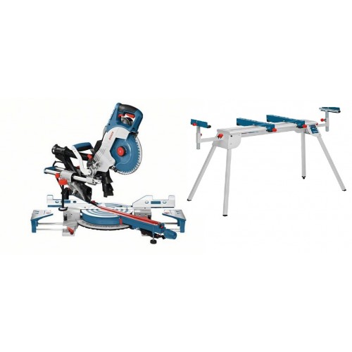 BOSCH GCM 8 SDE Pokosová píla + pracovný stôl GTA 2600 0.615.990.HB5