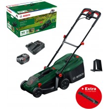 BOSCH ROTAK18V-32 Akumulátorová kosačka na trávu, extra nôž 1x4,0Ah 06008B9P02