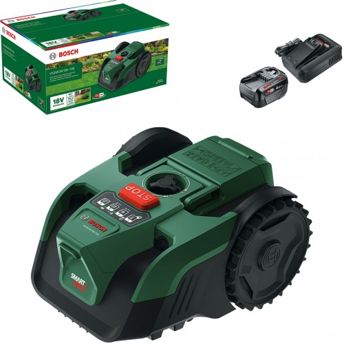 BOSCH VISIMOW18V-100 Aku robotická kosačka, 1x 4,0Ah 06008E1000