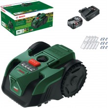 BOSCH VISIMOW18V-100 Aku robotická kosačka na trávu, 1x 4,0Ah, náhradné nože 06008E1002