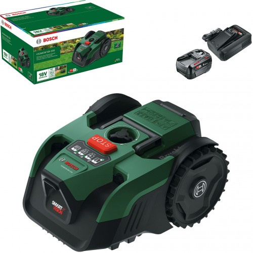 BOSCH VISIMOW18V-200 Aku robotická kosačka na trávu 1x 5,0Ah 06008E1100