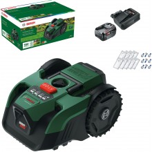 BOSCH VISIMOW18V-200 Aku robotická kosačka na trávu, 1x 5,0Ah, náhradné nože 06008E1102
