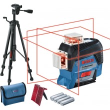 BOSCH GLL 3-80 C Líniový laser + BT 150 statív 0601063R01