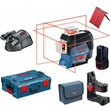 Bosch GLL 3-80 C Professional čiarový laser, L-Boxx, 0601063R02