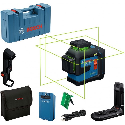 BOSCH GLL 80-33 G PROFESSIONAL Líniový laser, kufor 0601065501