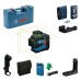 BOSCH GLL 80-33 G PROFESSIONAL Líniový laser, laserový prijímač LR 7, kufor 0601065502