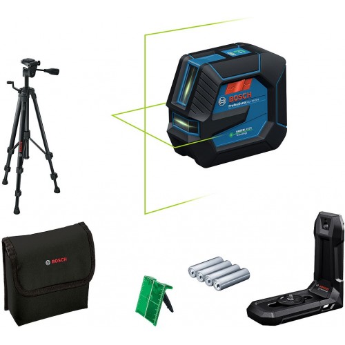 BOSCH GLL 20-22 G PROFESSIONAL Líniový laser + statív BT 150 0601065601