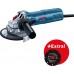 BOSCH GWS 9-125 S Uhlová brúska + kotúč Multi Wheel 0601396123