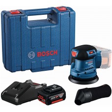 BOSCH GEX 185-LI PROFESSIONAL Excentrická brúska, 1× GBA 18V 4.0Ah, kuft 06013A5021