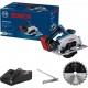 BOSCH GKS 185-Li Akumulátorová okružná píla, 1x 5,0Ah, GAL 18C-40 06016C1223