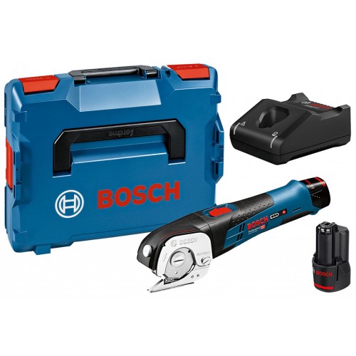 BOSCH GUS 12V-300 PROFESSIONAL Akumulátorové univerzálne nožnice 2x 2,0 Ah 06019B2904