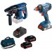 BOSCH GDX 180-Li Aku rázový uťahovák + GBH 180-Li Aku vŕtacie kladivo 06019G5221