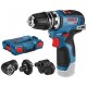 BOSCH GSR 12V-35 FC Akumulátorový vŕtací skrutkovačv, L-BOXX s adaptérom 06019H3003