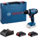 BOSCH GSB 18V-25 PROFESSIONAL Akumulátorové príklepové vŕtačky/rázové uťahovače 06019K9308