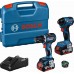 BOSCH Kombinovaná súprava GSR 18V-90 C + GDR 18V-220 C (2× 4.0Ah) 06019L6023