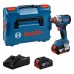 BOSCH GDX 18V-285 PROFESSIONAL Rázový uťahovač, 2x GBA 4.0Ah, L-BOXX 06019N2102